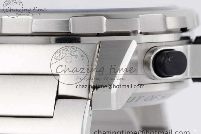 MIROTIME 0205 EasyCare Aquatimer Chrono SS V6SF 1:1 Best Edition Gray Dial on SS Bracelet A 7035